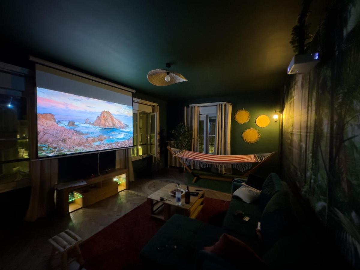 Jungle Urbain- Sauna - Cine - Hamac - Hyper Centre 阿棉 外观 照片