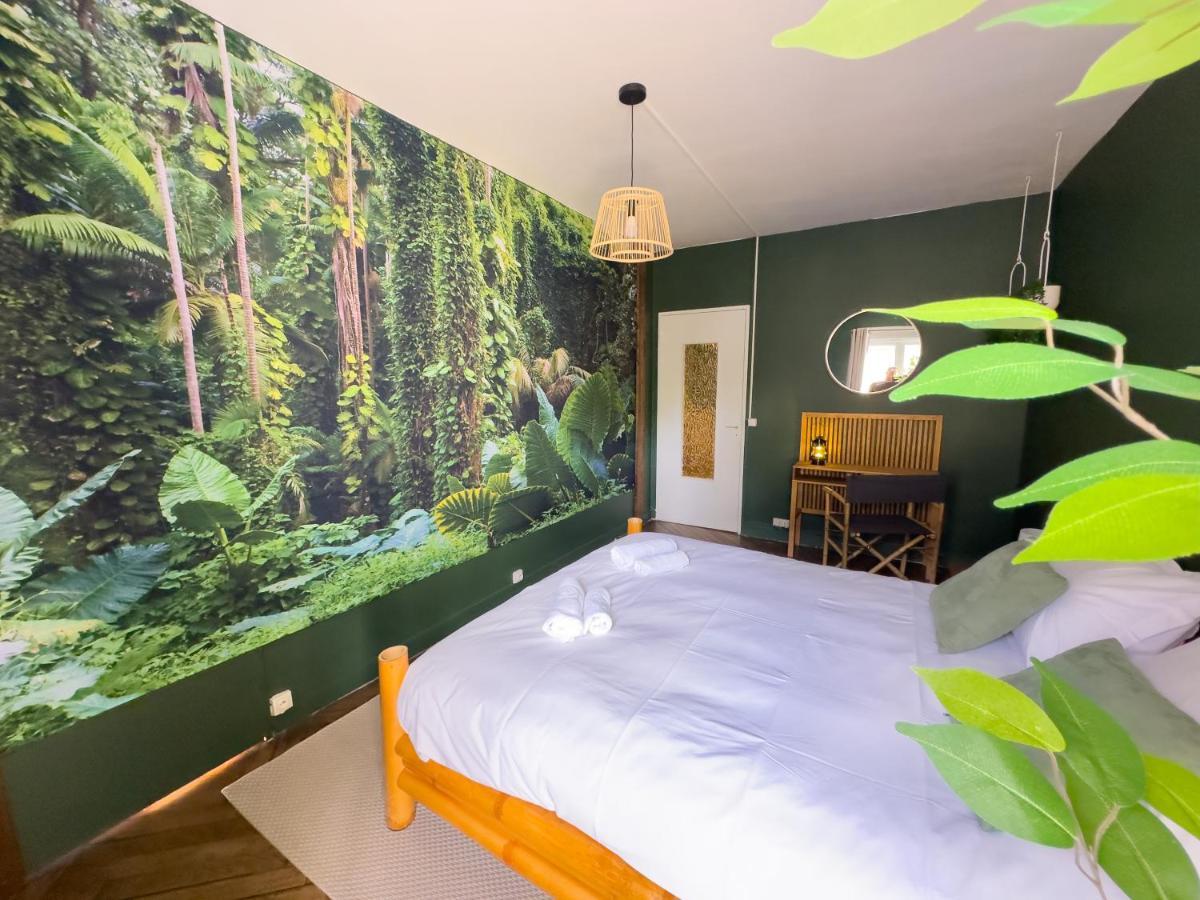 Jungle Urbain- Sauna - Cine - Hamac - Hyper Centre 阿棉 外观 照片
