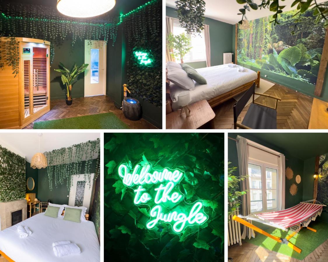 Jungle Urbain- Sauna - Cine - Hamac - Hyper Centre 阿棉 外观 照片