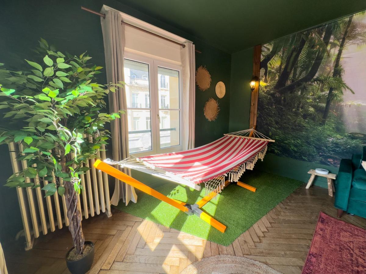 Jungle Urbain- Sauna - Cine - Hamac - Hyper Centre 阿棉 外观 照片