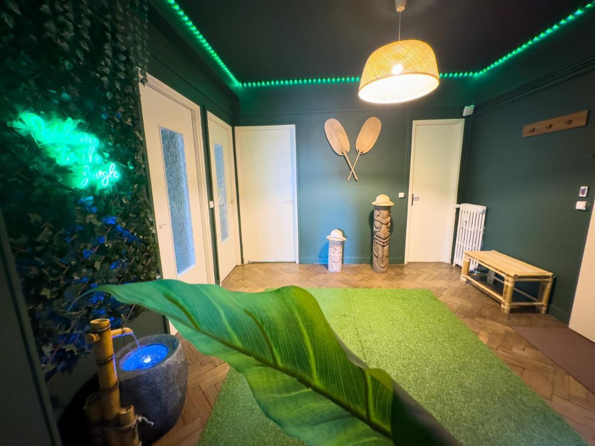 Jungle Urbain- Sauna - Cine - Hamac - Hyper Centre 阿棉 外观 照片